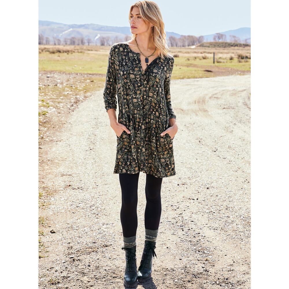 Peruvian Connection Alpine Flower Tunic